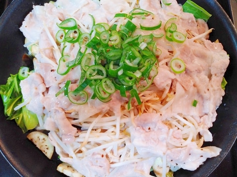 ヘルシオで簡単! 豚バラ野菜蒸し